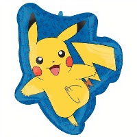 Balão metalizado Pokémon - 68 x 55 cm