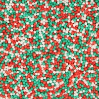 Mini-pérolas de Natal coloridas 80 gr - FunCakes
