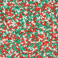 Pérolas mini em cores natalinas - FunCakes - 80 gr
