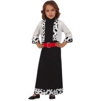 Fato de vilão dálmata para menina