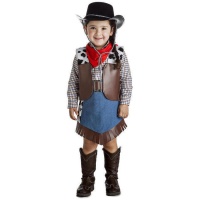 Fato de cowboy cowgirl para rapariga