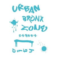 Stencil graffiti urbano 20 x 28,5 cm - Artis decor - 1 unidade