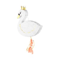 Piñata cisne 3D 43,5 x 49,5 x 9 cm