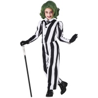 Fato de Beetlejuice para rapariga