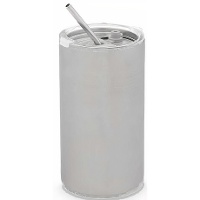 Copo de 0,60 L com tampa e palhinha