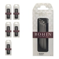 Agulhas para cerzir e bordar Darners n.º 1-5, 3, 3-9, 5, 7 ou 9 - Bohin - 10 unid.