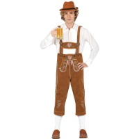 Tyrolean Costume Light Brown para homem