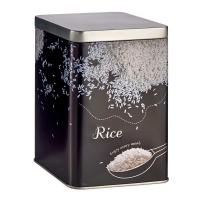 Lata de 16 x 10,5 x 10,5 cm Arroz de metal