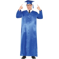 Traje de Formatura Azul para Adulto