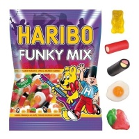 Saco de gomas sortidas - Haribo Funky mix - 100 gramas