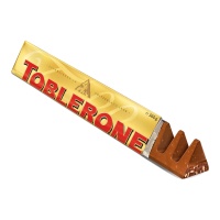 Toblerone de chocolate ao leite com mel e nougat - 35 gr