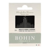 Agulhas de costura e de cerzir sortidas - Bohin - 20 pcs.