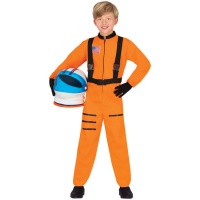 Fato de Astronauta da Nasa laranja para crianças