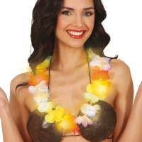 Colar havaiano com luzes