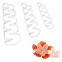 Conjunto de cortador de flores - PME - 3 pcs.