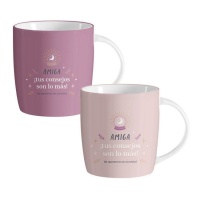 Caneca de 350 ml Amiga tus consejos son lo mas - 1 unidade