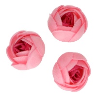 Obleas em forma de rosas de 3,5 cm - FunCakes - 6 unidades