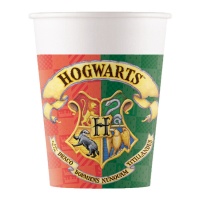 Copos das Casas de Hogwarts de Harry Potter 200ml - 8 unid.