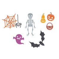 Conjunto de troquéis finos ZAG Halloween - 5 pcs.