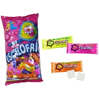 Calafrios de caramelo efervescente de sabores - 300 unidades