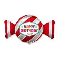Balão de Feliz Aniversário 53 x 92 cm - Festa Conversa