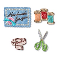 Patch de costura feito à mão - Prym - 4 pcs.