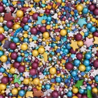 Granulado de Unicórnio colorido 90 gr - Azucren