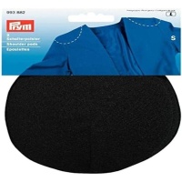 Tiras de ombro Raglan tamanho S preto - Prym - 2 peças