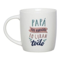 350 ml caneca Pai os teus abraços curam tudo