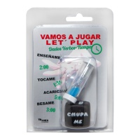 Conjunto de dados e ampulheta de ação erótica