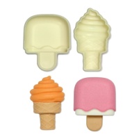 Moldes para gelados - JEM - 2 unidades