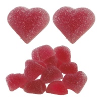 Mini corações de gelatina sem glúten 1 kg - Dekora