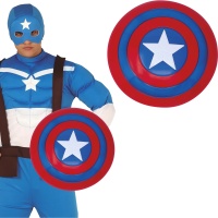 Escudo do Capitão mascarado de 45 cm