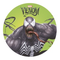 Oblea comestível de Venom de 20 cm