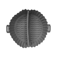 Molde de 20 x 16 cm para fritadeira de ar com 2 compartimentos