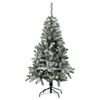 Árvore de Natal Alasca nevada de 2,10 m