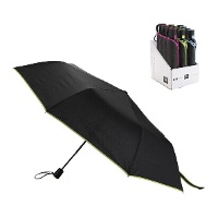 Guarda-chuva de 55 x 90 cm à prova de vento, com fibra - 1 unidade