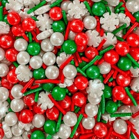 Confeitos coloridos de Natal de 90 gr - Azucren