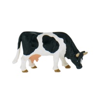 Figura de bolo de vaca de 12 x 6 cm - 1 unidade.
