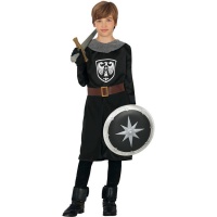 Fato de guerreiro medieval para rapaz