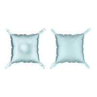 Balão para painel decorativo de 35 x 35 cm azul - 4 unidades