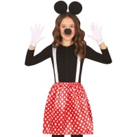 Fato de ratinho para menina
