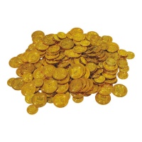 Saco de moedas de pirata em diferentes tamanhos - 25 moedas