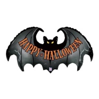 Balão de morcego Happy Halloween de 1,07 m - Grabo