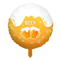 Balão de cerveja com jarras de 45 cm