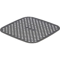 Grade de silicone quadrada de 21 cm para fritadeira a ar