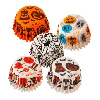 Cápsulas de bombom de Halloween de 2,7 cm - 100 unid.