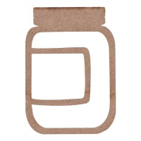 Agitador de jarra de madeira com acetato 10 x 7 cm - Artis decor