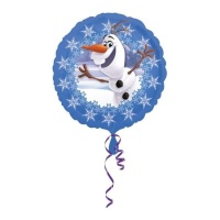 Balão Olaf de Frozen azul de 43 cm - Anagram