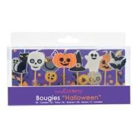 Conjunto de velas de Halloween de 8 cm - 8 unidades